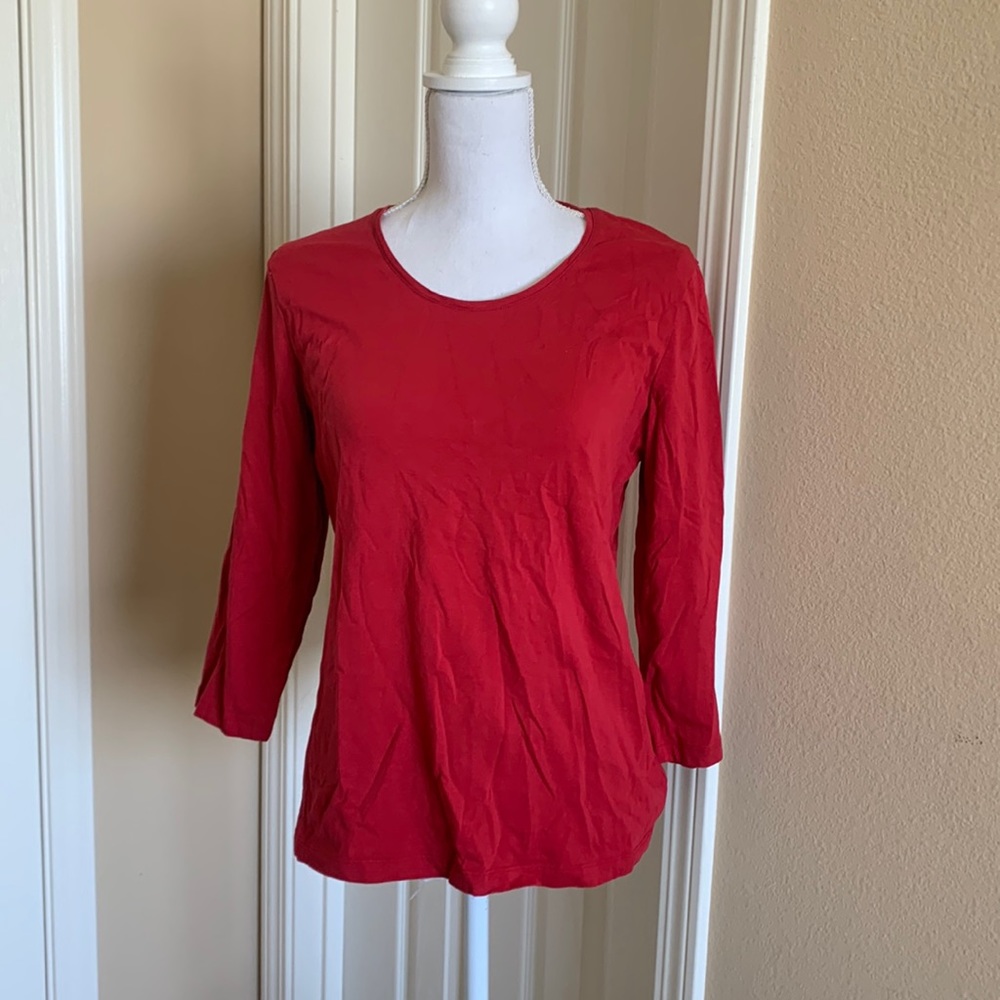 Red camisole shirt